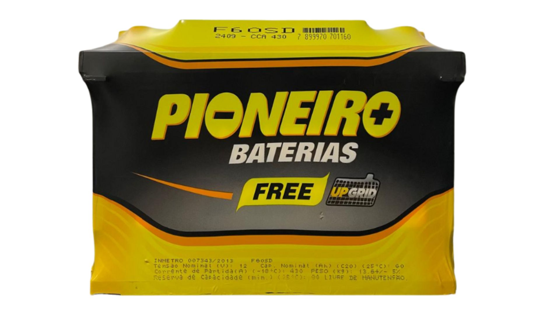 Bateria Pioneiro 60Ah