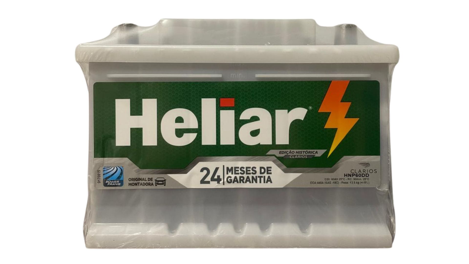 Bateria Heliar 60Ah